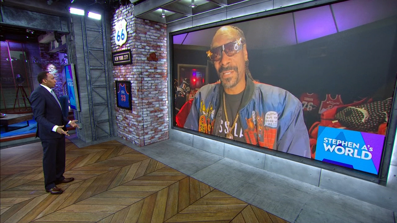 Snoop enters Stephen A's World to discuss Lakers-Clippers rivalry
