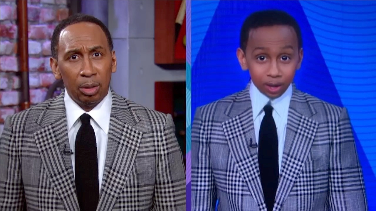 Can Baby Stephen A. ball? We go to the tape