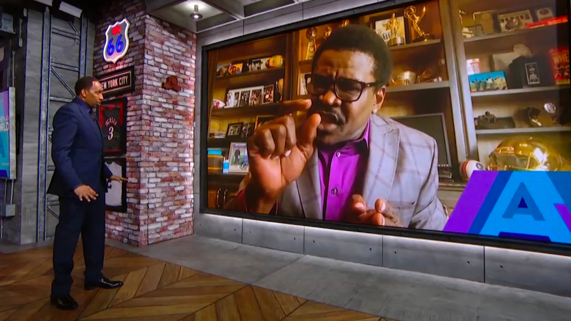 Stephen A. makes Cowboys Super Bowl bet with Michael Irvin