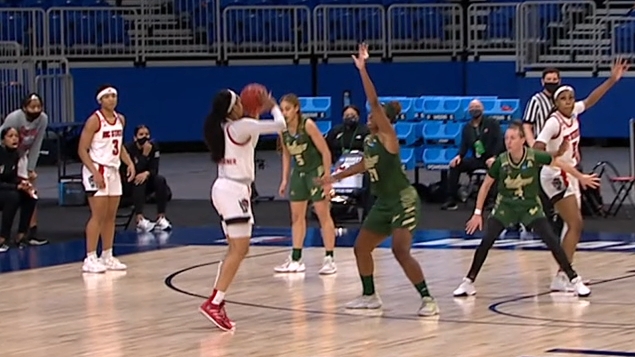 Brown-Turner confidently knocks down contested 3-pointer