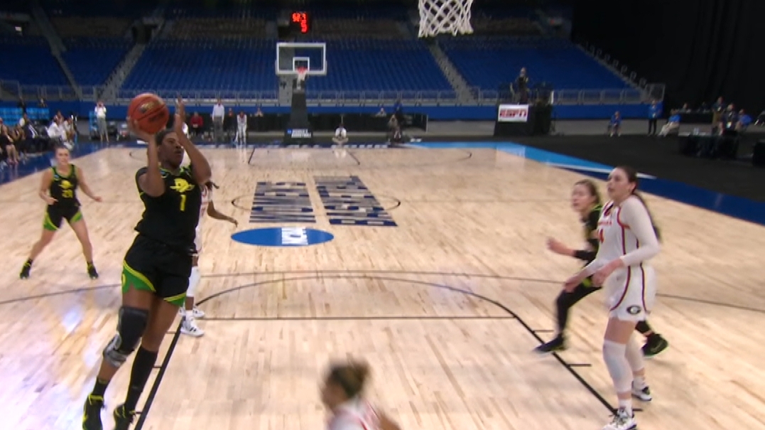 Nyara Sabally takes over late as Oregon punches Sweet 16 ticket Watch