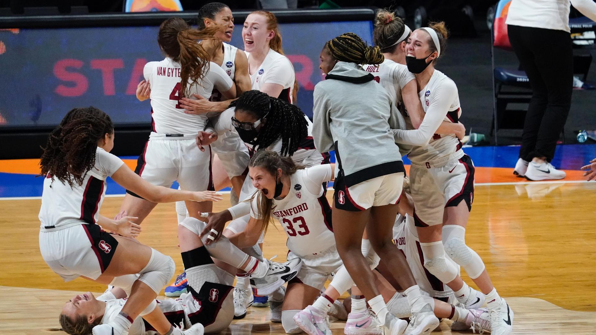 Stanford wins national title after locking up McDonald in final seconds