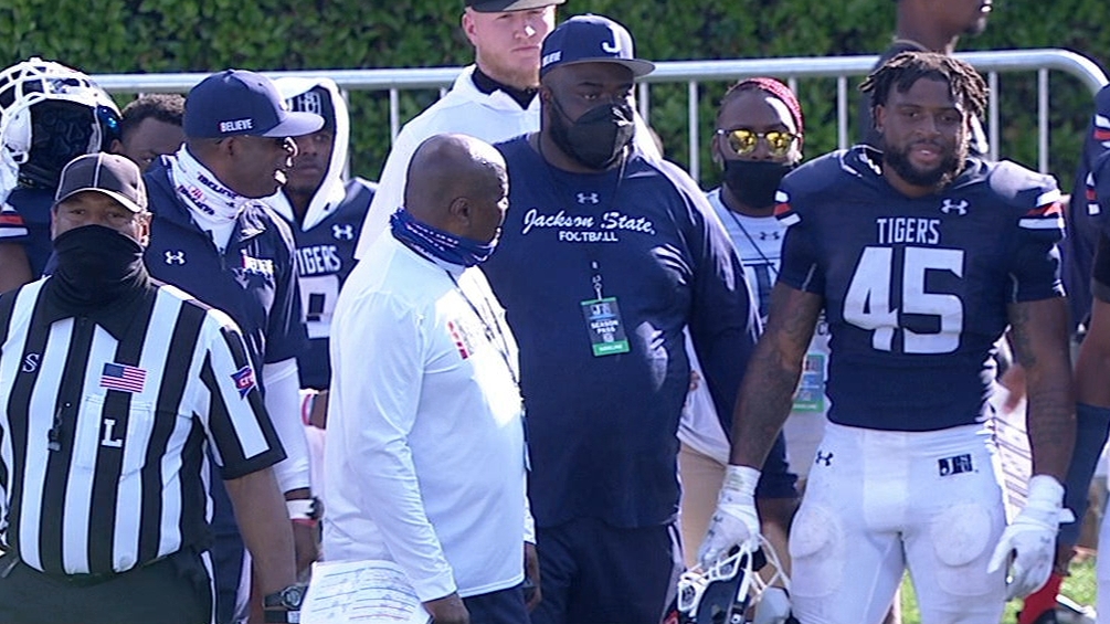 Coach Prime sends a player off after late penalty Watch ESPN