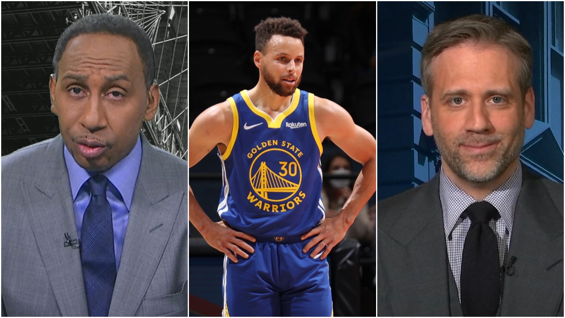 Why Stephen A. isn't concerned about Steph Curry's off night