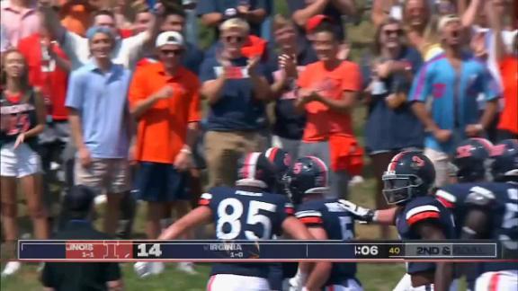 Illinois Handles Virginia, 24-3 - University of Illinois Athletics