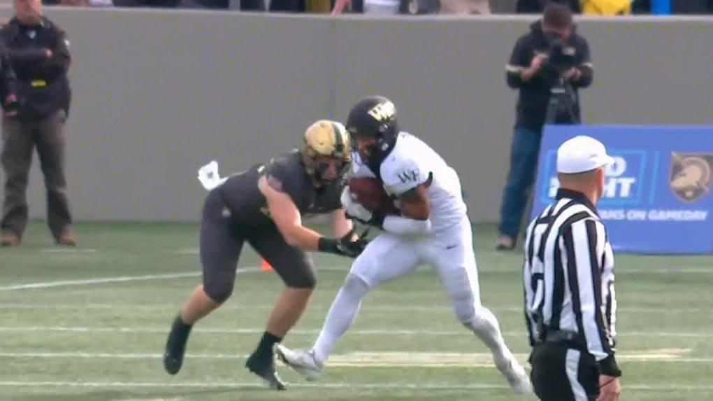 Army's disastrous trick play turns into 83-yard pick-six
