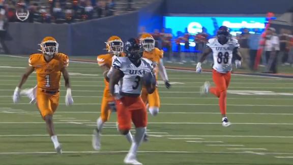 Sincere McCormick Highlights: UTSA vs. UTEP (2019) - Stadium