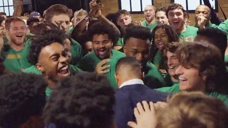 Notre Dame fired up after Marcus Freeman announced as head coach