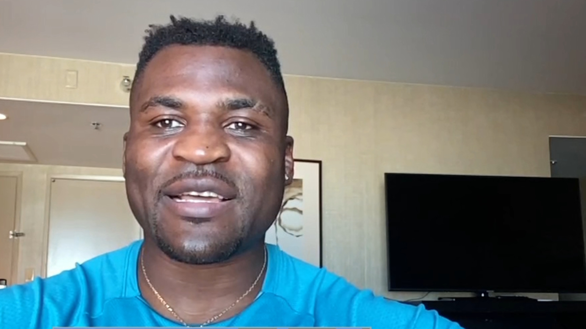 Ngannou explains why he chose not to acknowledge Cyril Gane