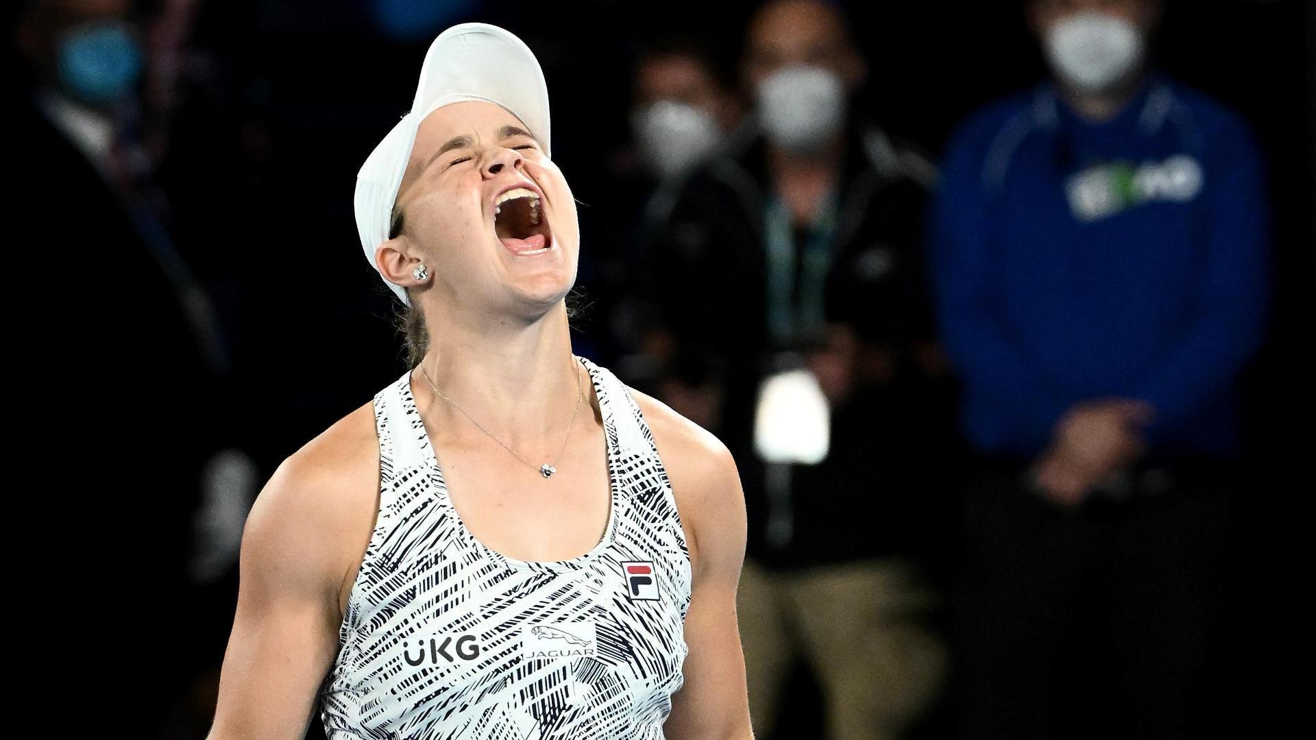 The moment Barty became Australian Open champion - Stream the Video