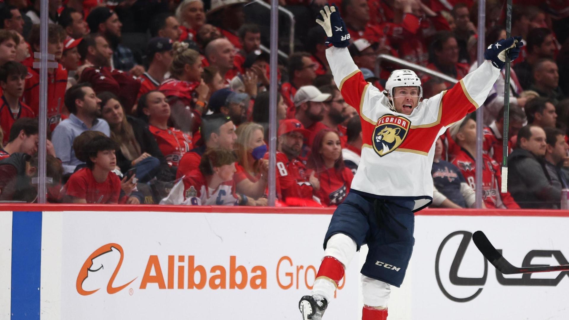 Carter Verhaeghe's OT goal lifts Panthers past Capitals