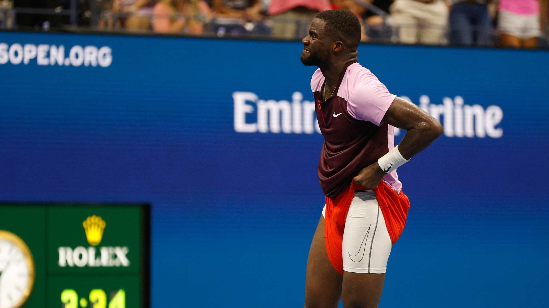 Tiafoe emotional after finishing upset of Nadal - Stream the Video