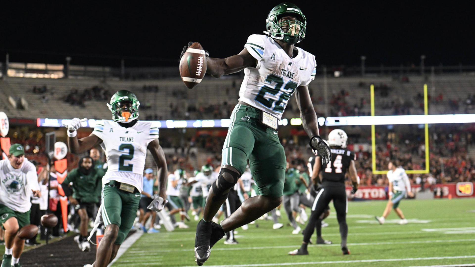 Tulane walks it off vs. Houston with TD in overtime