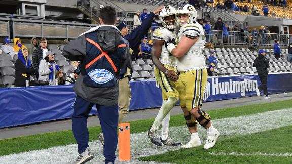 Pittsburgh, PA, USA. 15th Sep, 2018. Brad Stewart #83 during the Pitt  Panthers vs Georgia Tech Yellow Jackets game at Heinz Field in Pittsburgh,  PA. Jason Pohuski/CSM/Alamy Live News Stock Photo 