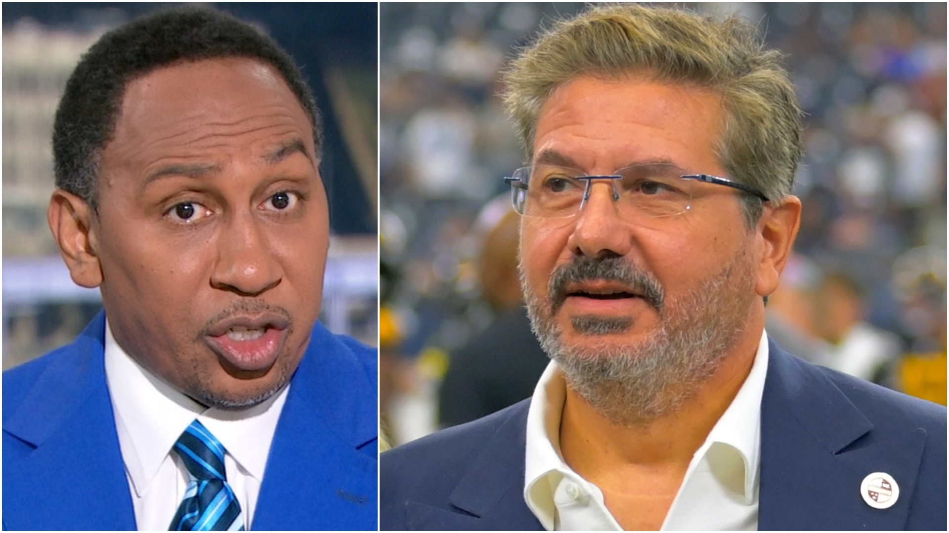 Stephen A.: Owners sending a message to Dan Snyder - Stream the Video -  Watch ESPN