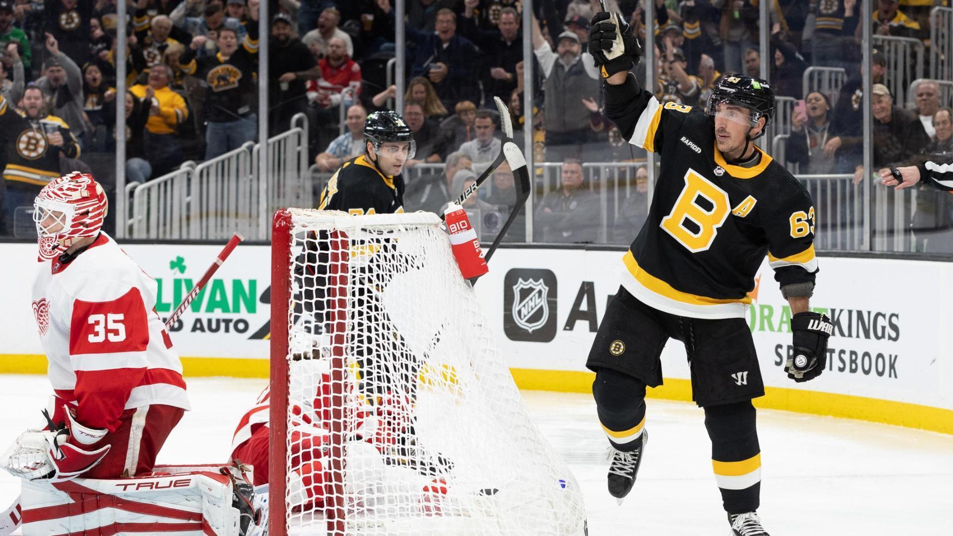 Brad Marchand's 2-goal Season Debut Aids Bruins' Victory - Stream The ...