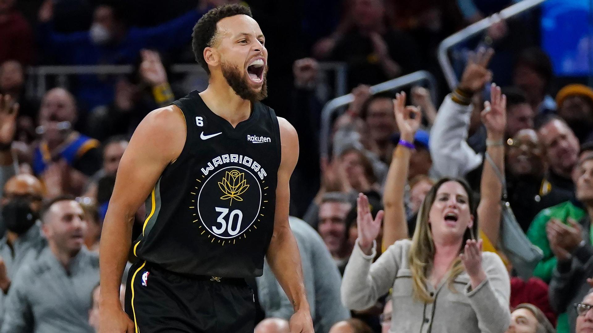 Steph Drops 18 Of His 40 In 4th Quarter To Lead Warriors To Victory 