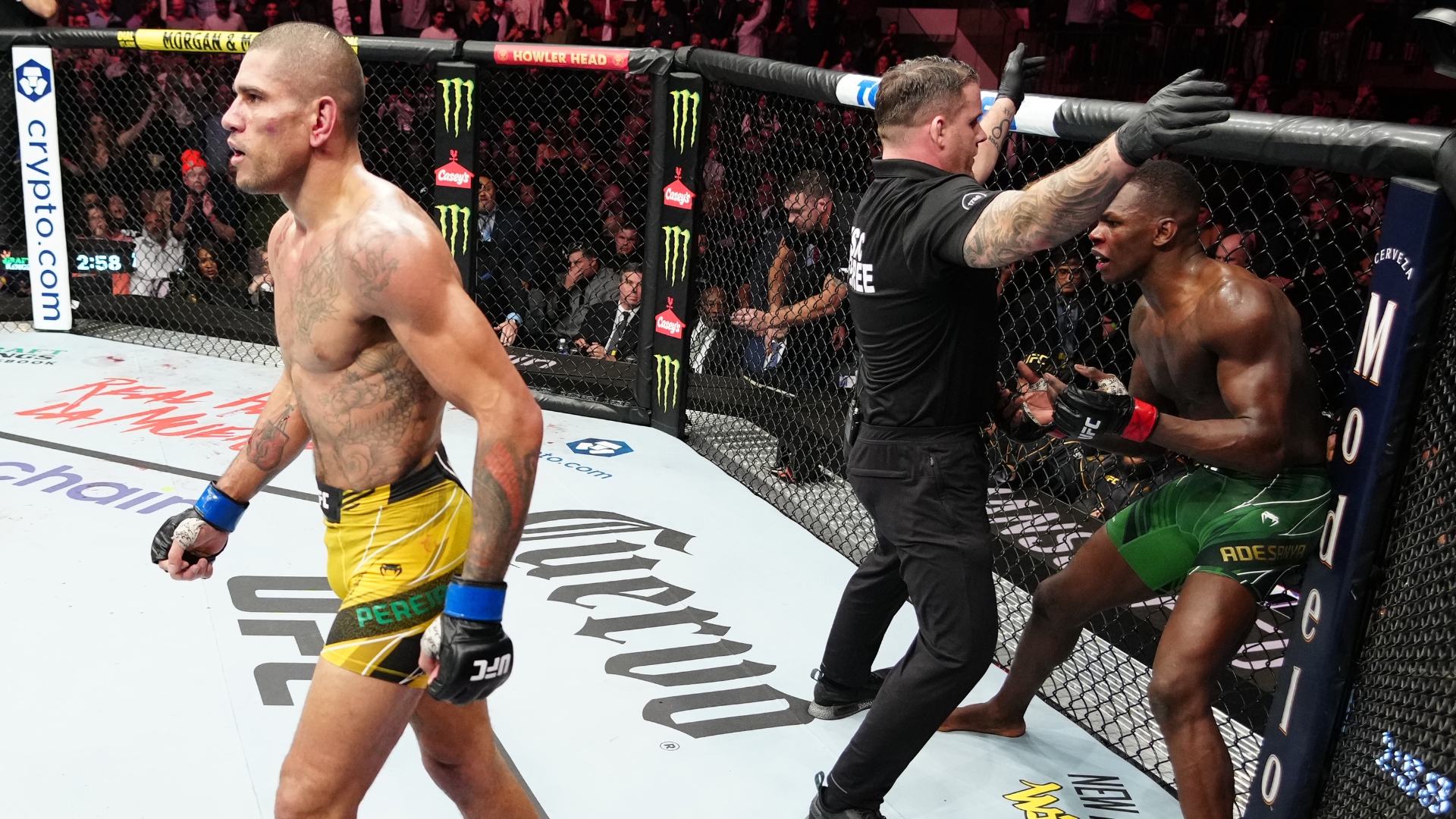 Flashback Alex Pereira beats Israel Adesanya at UFC 281 to claim middleweight gold - Stream the Video