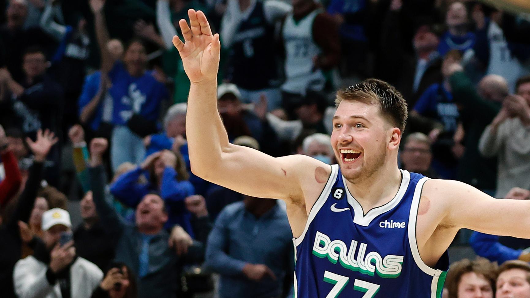 Luka hits heroic gametying shot after intentionally missing free throw