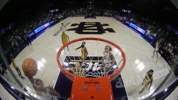 February 12, 2023: Pitt's Dayshanette Harris (1) controls the ball