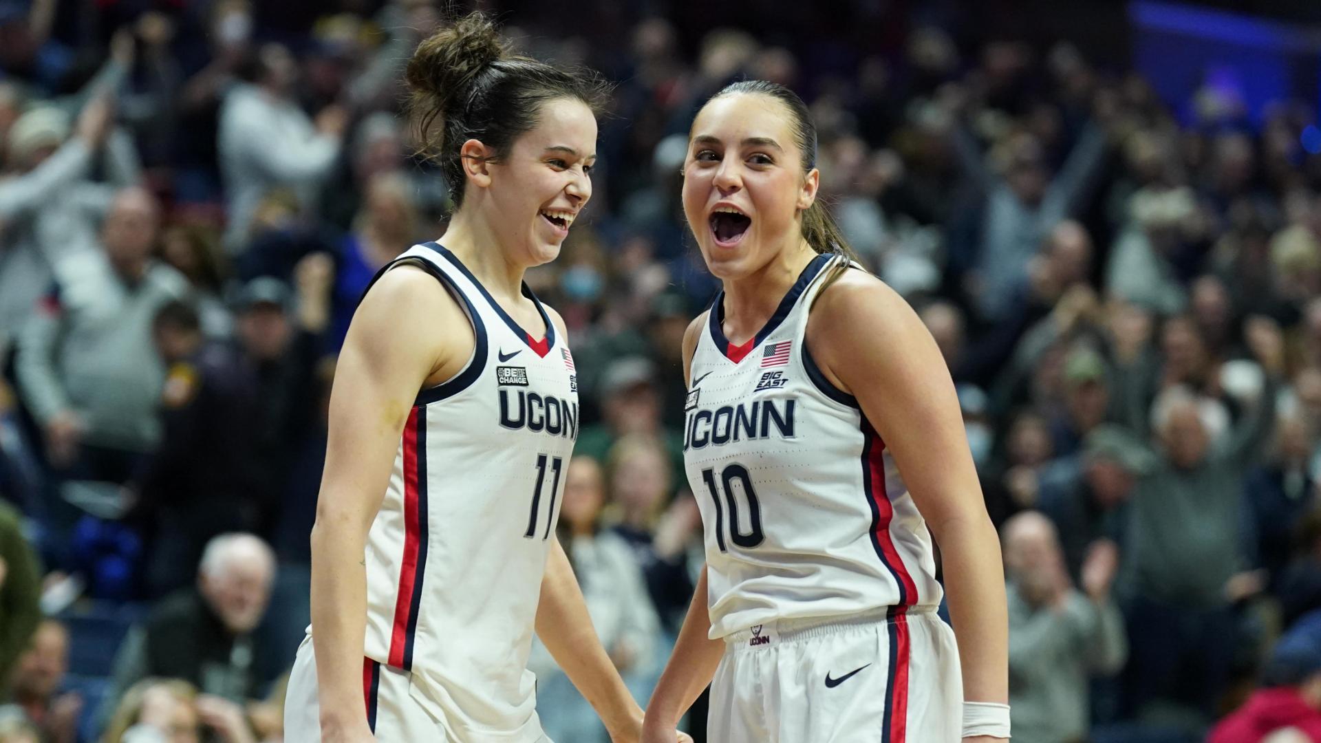 UConn hangs on late to survive upset scare vs