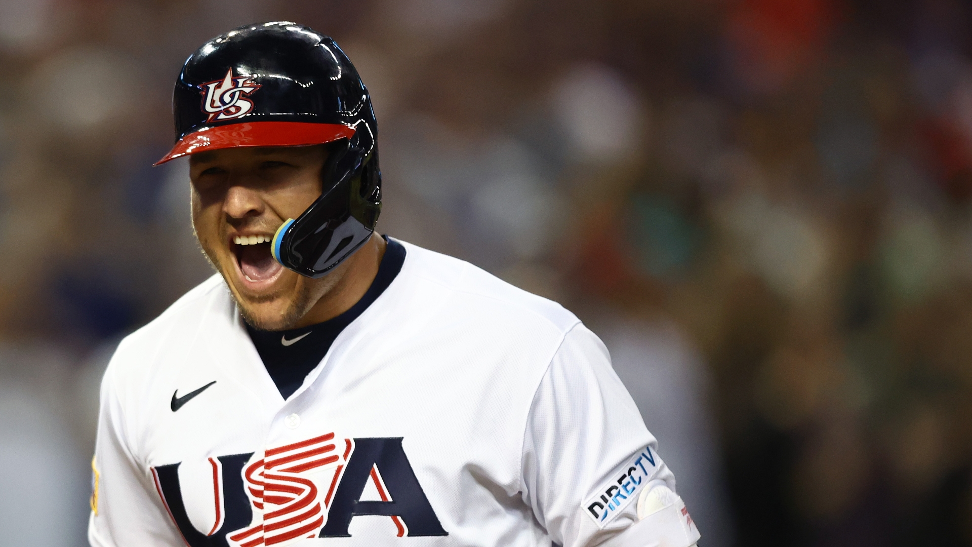Trout's 3-run dinger caps off 9-run 1st inning for Team USA