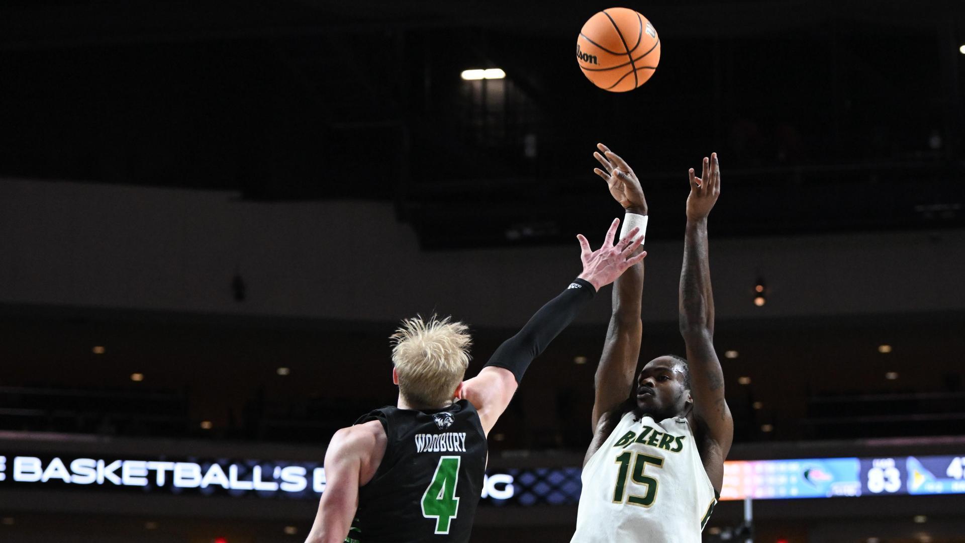 Georgia Southern's Kamari Brown wins CBB dunk contest - Stream the