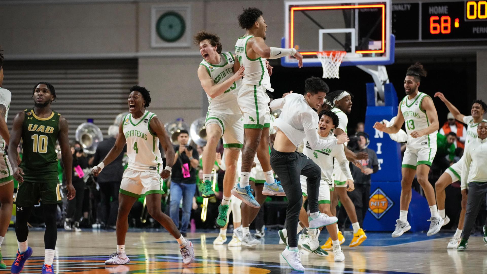 North Texas wins the first NIT championship in school history
