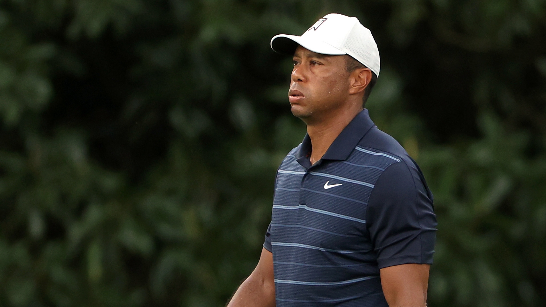 Tiger settles for par after near ace - Stream the Video