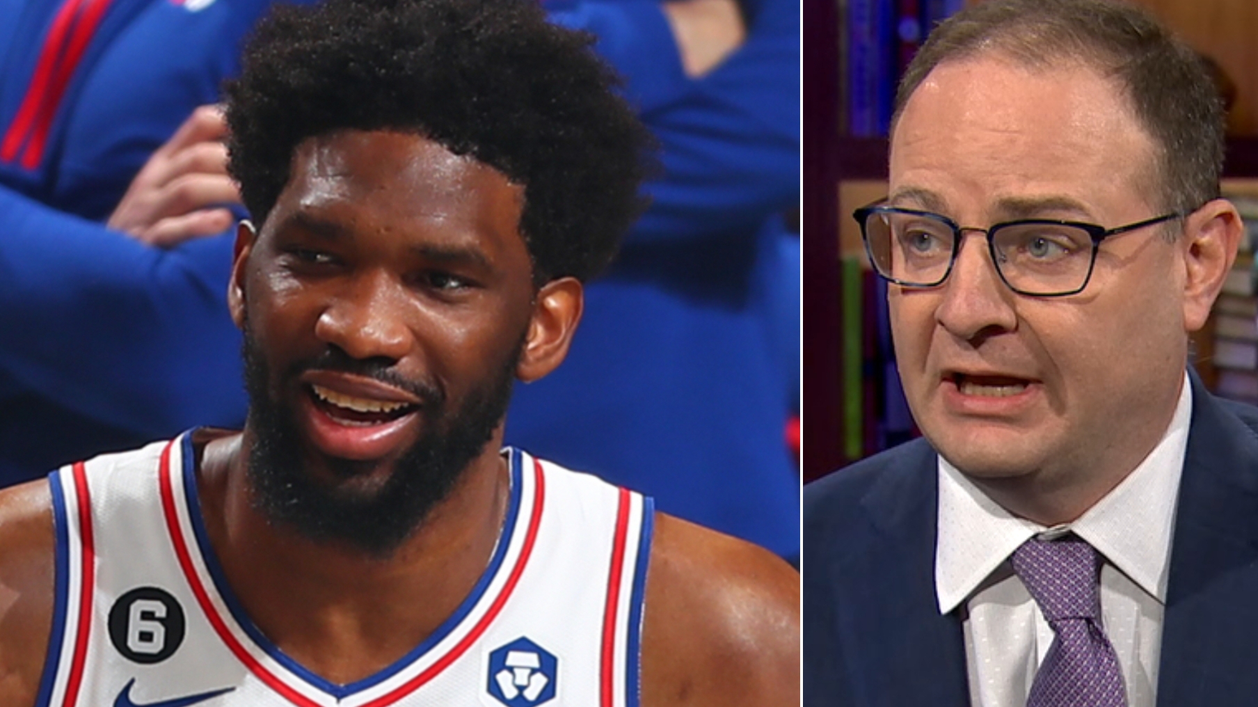 Woj Joel Embiid out for Sixers in Game 4 - Stream the Video