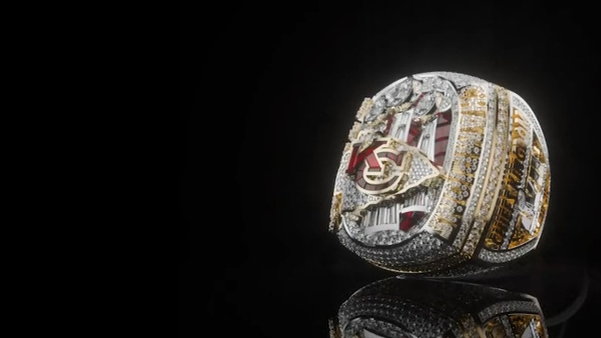 Chiefs Unveil Super Bowl Lvii Championship Rings Stream The Video Watch Espn 