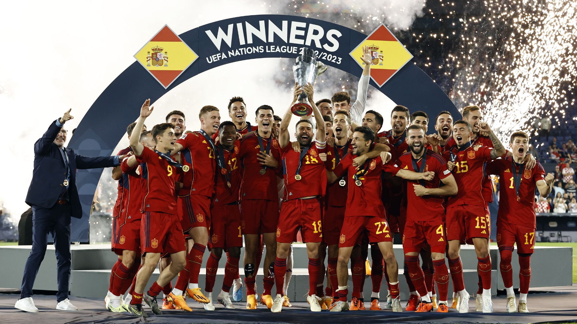 kroatisch voetbalelftal - spaans voetbalelftal tijdlijn