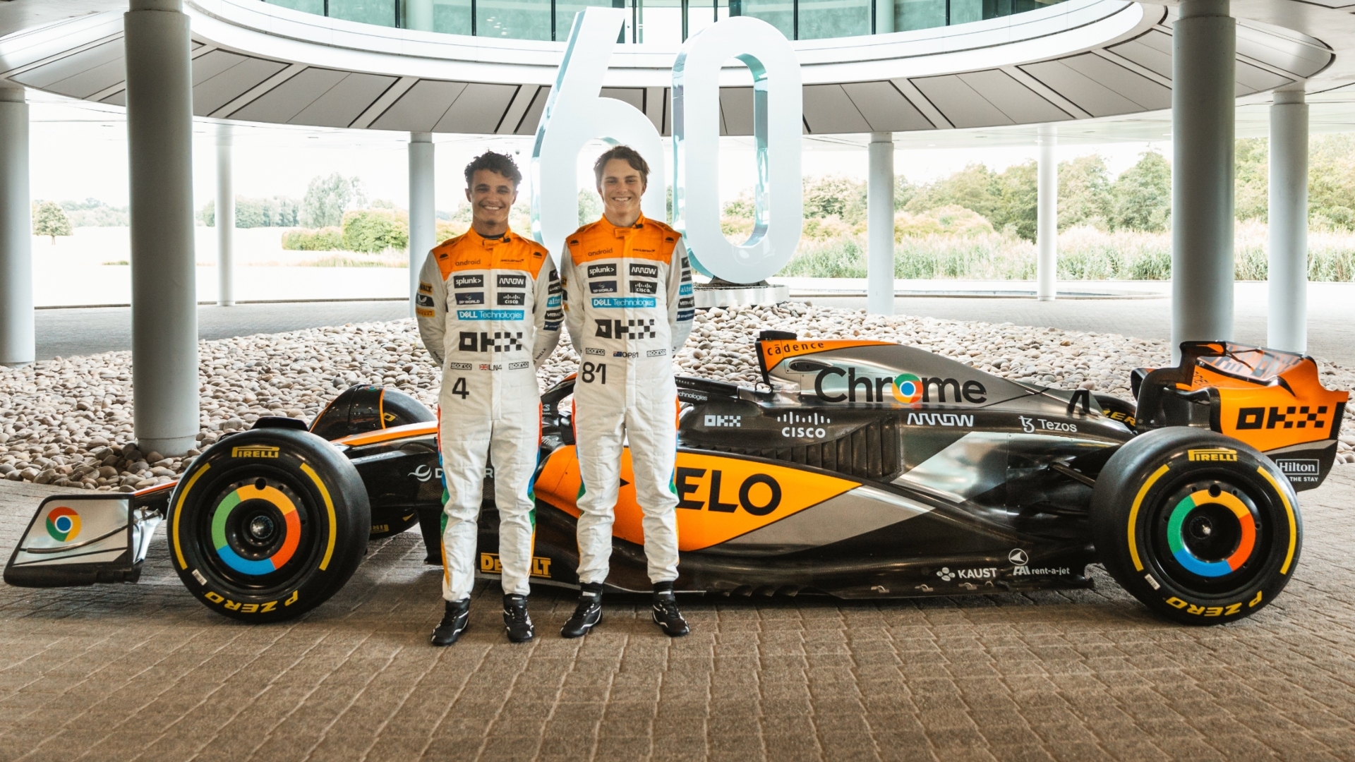 McLaren unveil throwback chrome livery ahead of British GP - Stream the Video