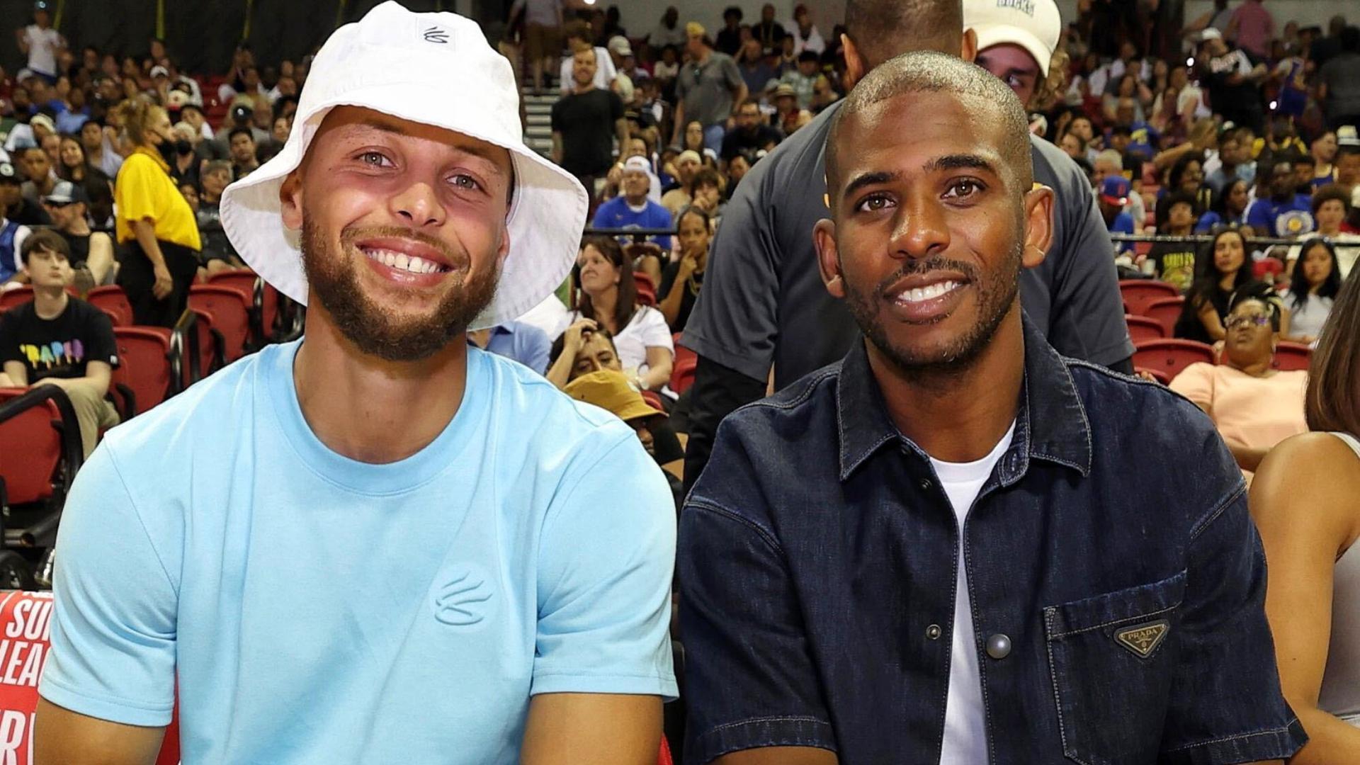 New teammates Steph Curry, Chris Paul enjoy some NBA summer league - Stream the Video