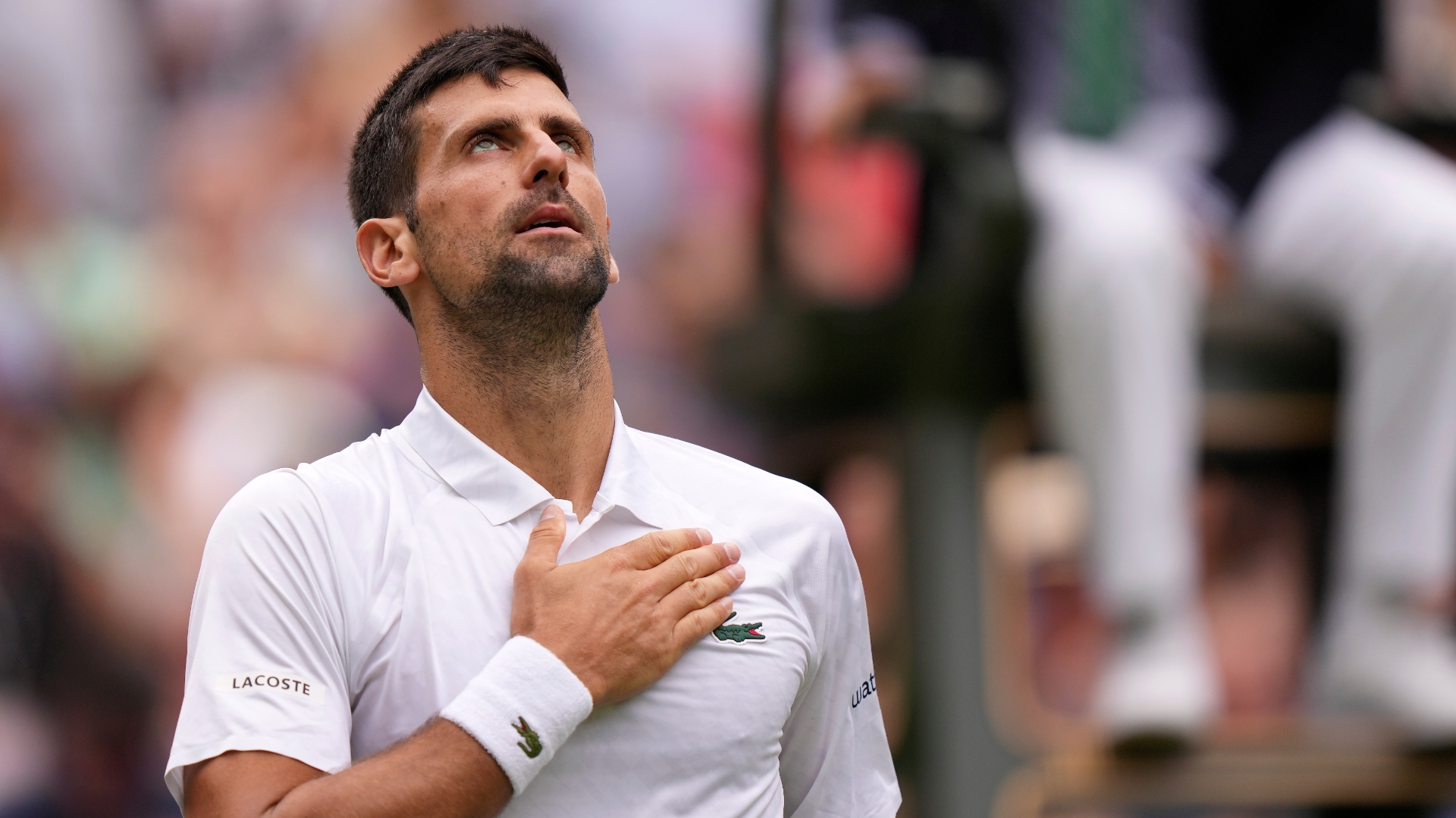 Djokovic advances to his 14th Wimbledon quarterfinal - Stream the Video