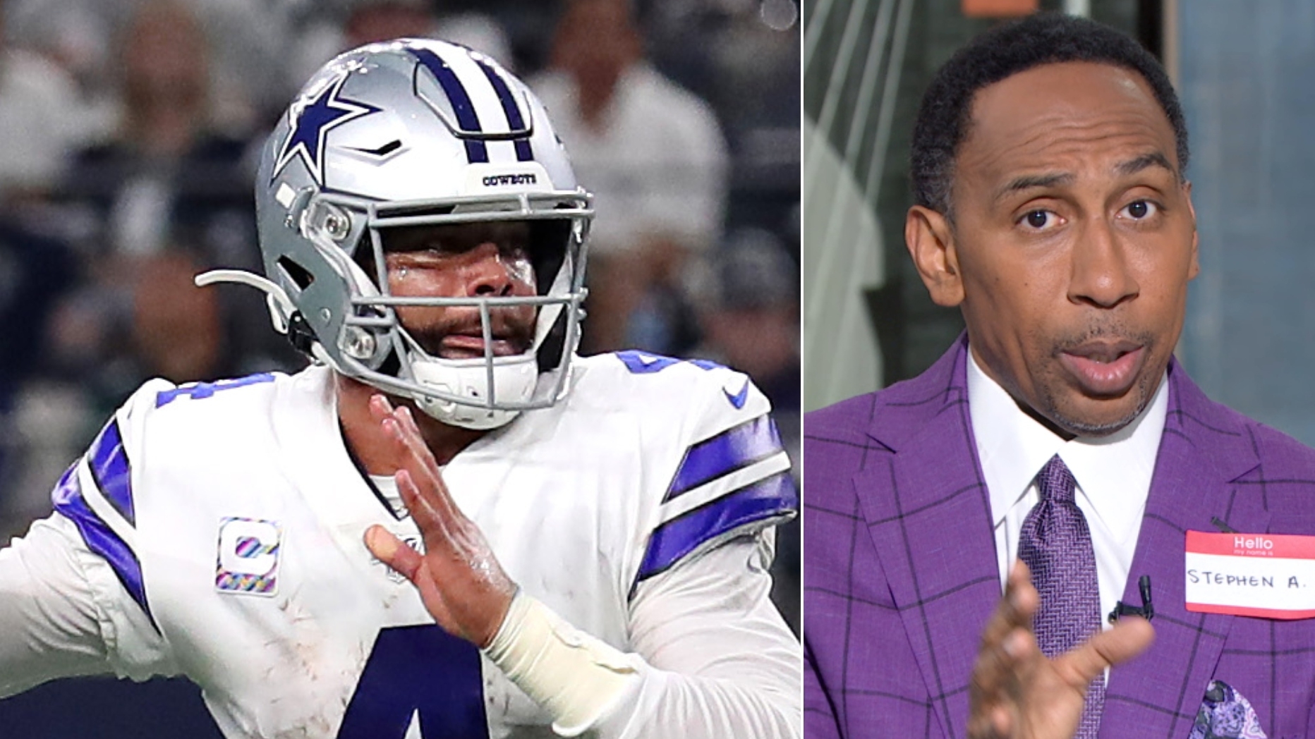 Stephen A. Smith has hot take about Dak Prescott based on Jerry