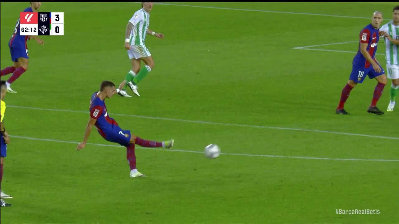 Ferran Torres goal 62nd minute Barcelona 3-0 Real Betis - Stream the Video  - Watch ESPN