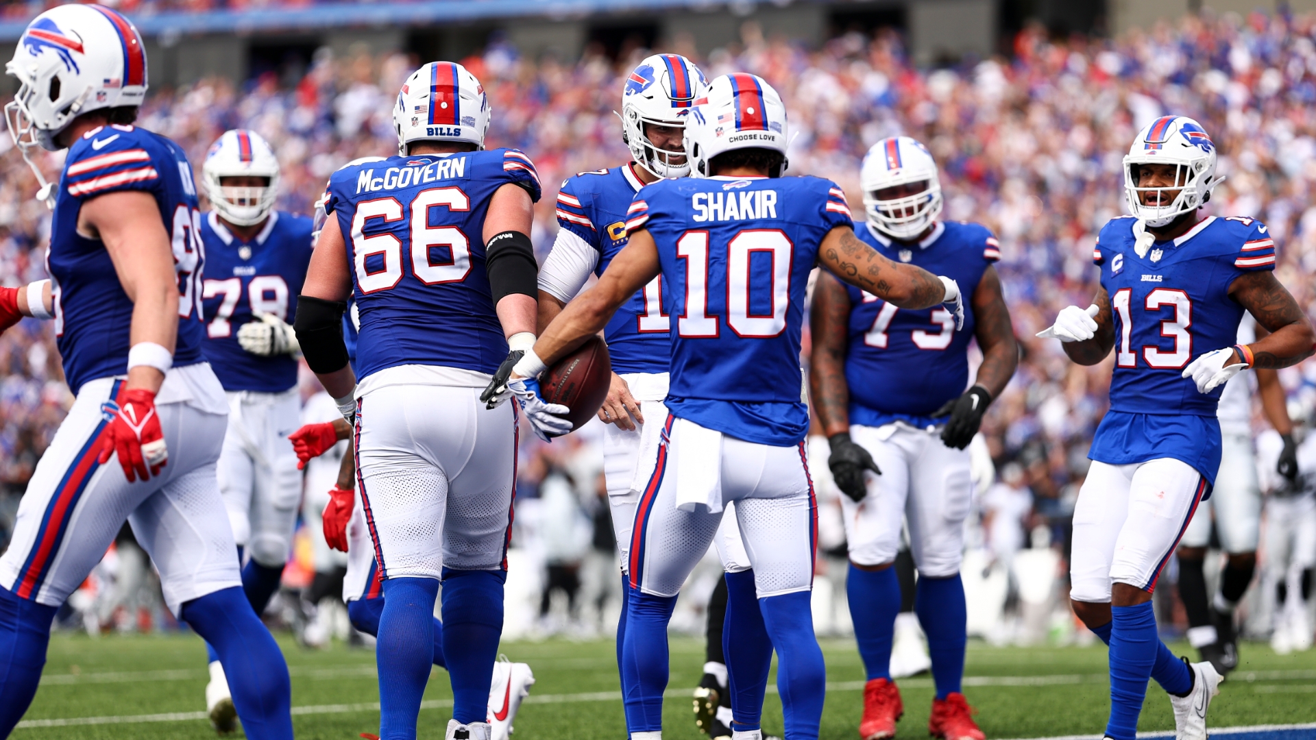 Josh Allen, Khalil Shakir connect for 11-yard Bills TD - Stream