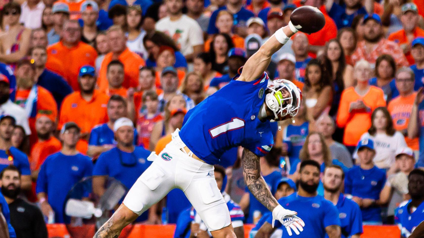 Florida's Ricky Pearsall channels OBJ with must-see grab