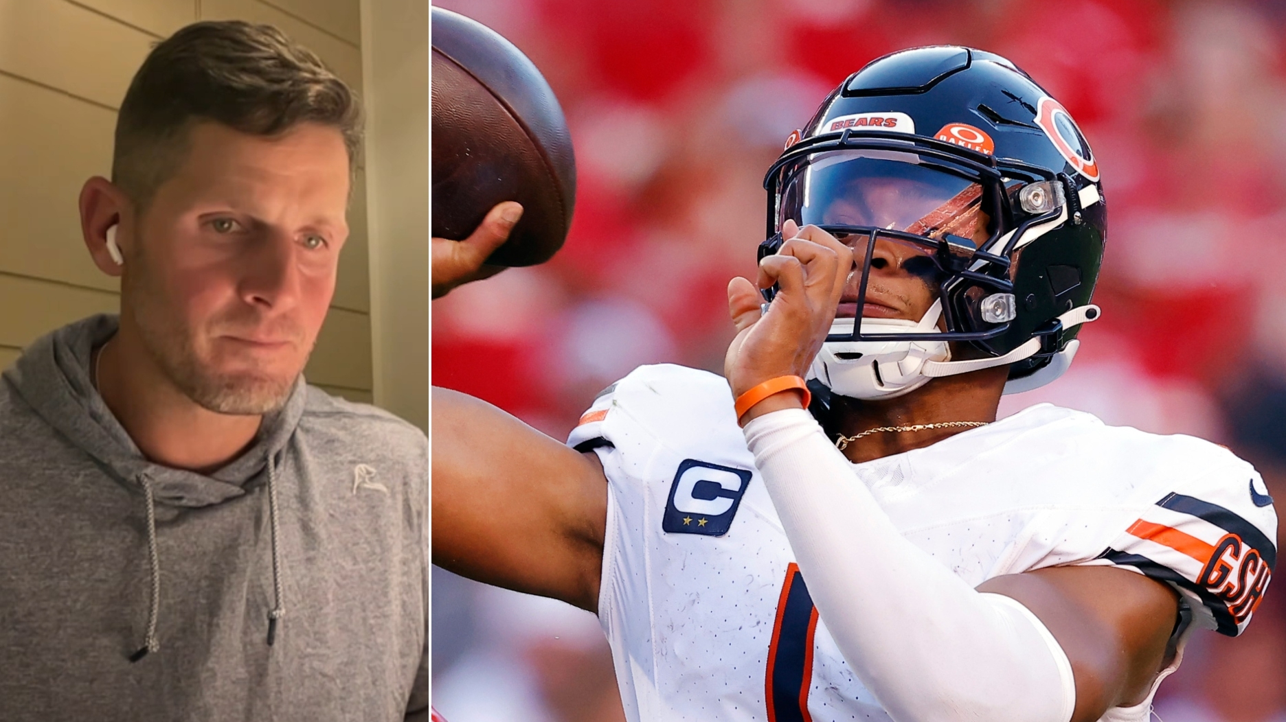 Pat McAfee calls out Dan Orlovsky for his preseason take on Justin Fields -  Stream the Video - Watch ESPN