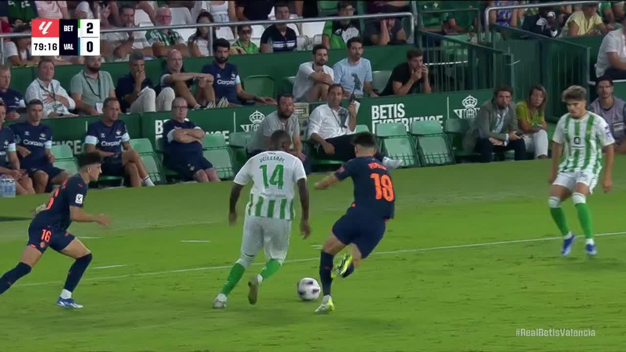 Giorgi Mamardashvili with a Goalkeeper Save Real Betis