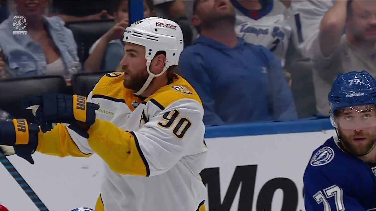 Ryan O'Reilly, Predators tie the game in the 2nd - Stream the Video ...