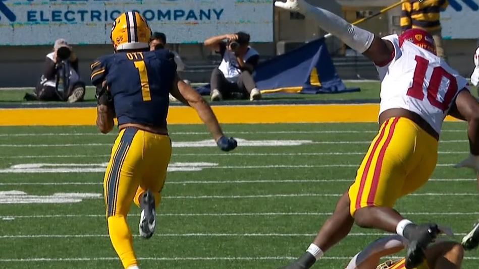 Jaydn Ott rips off a 61-yard score against USC - Stream the Video ...