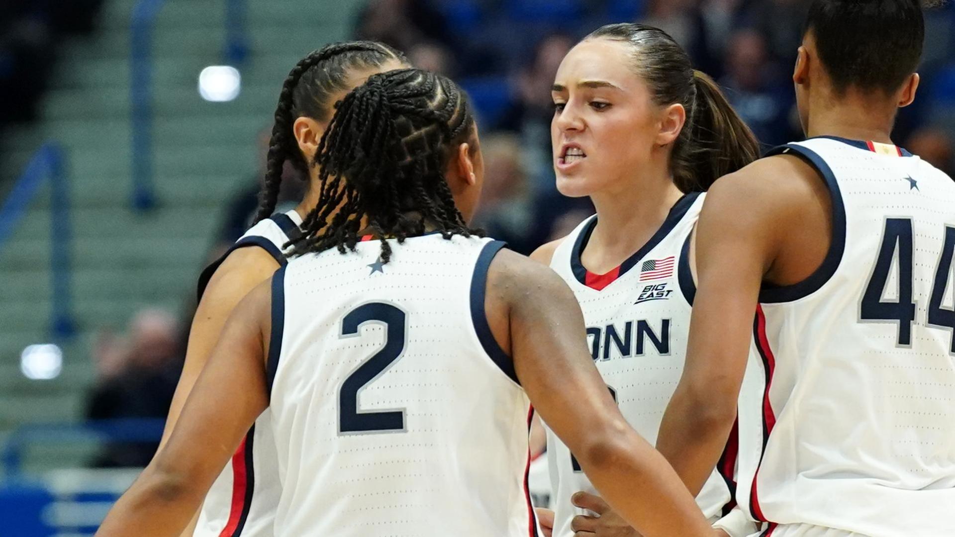 Nika Muhl with beautiful no-look assist for UConn - Stream the Video ...