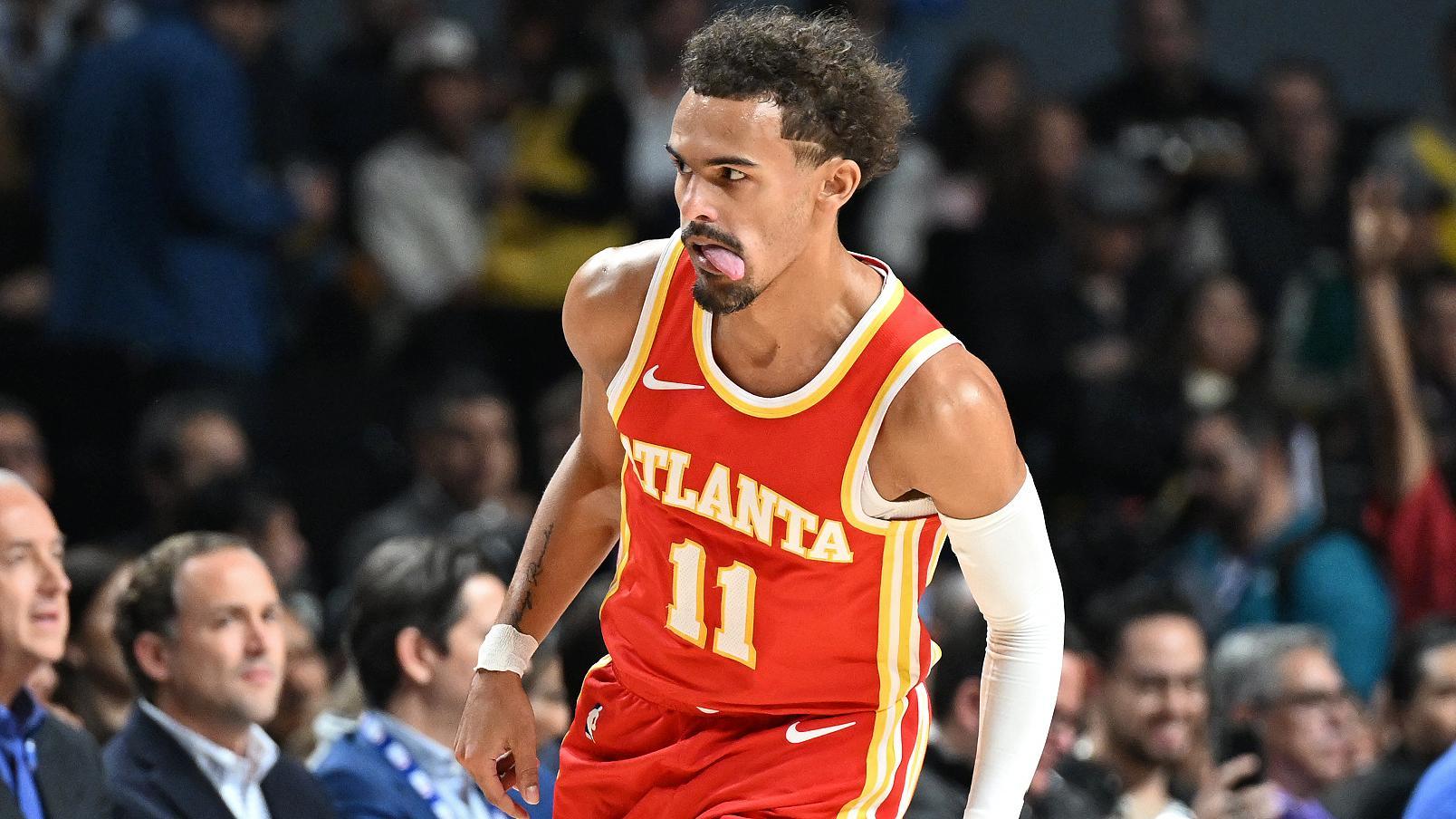 Trae Young's flashy dime sets up a Hawks alleyoop Stream the Video