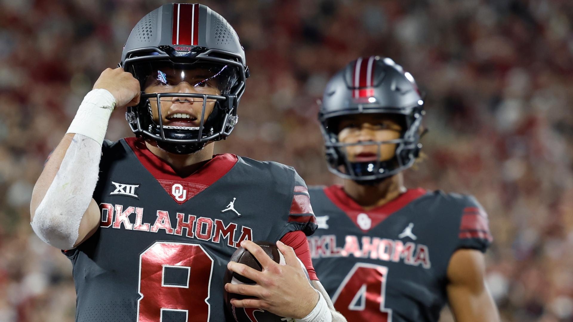 Dillon Gabriel Shows Out With 8-TD Performance In OU's Win - Stream The ...