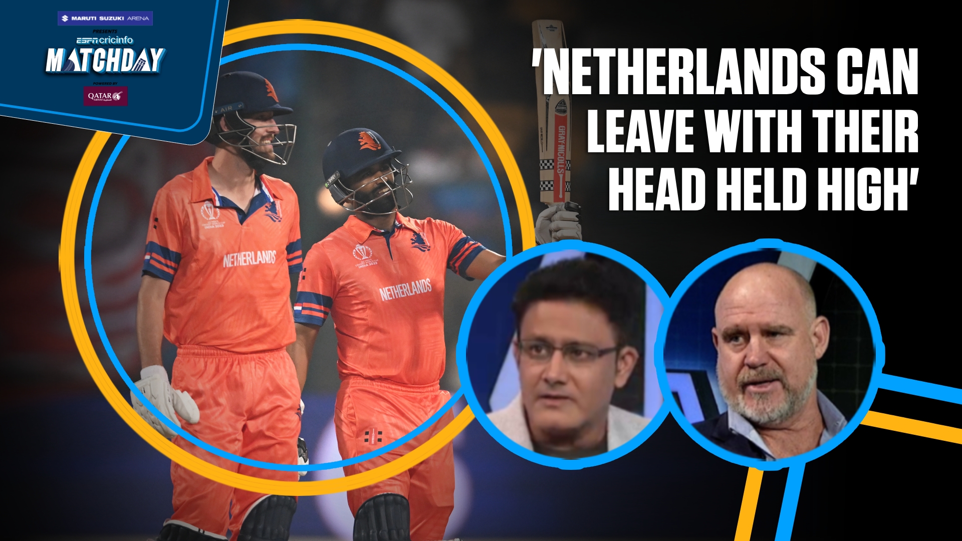 Kumble Netherlands leave with their heads held high