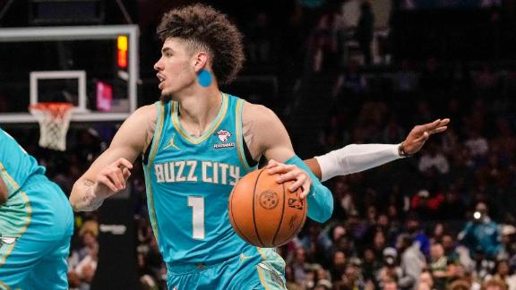 LaMelo Ball, Hornets rally from 19-point deficit to hand Wizards their 7th  straight loss, 117-114