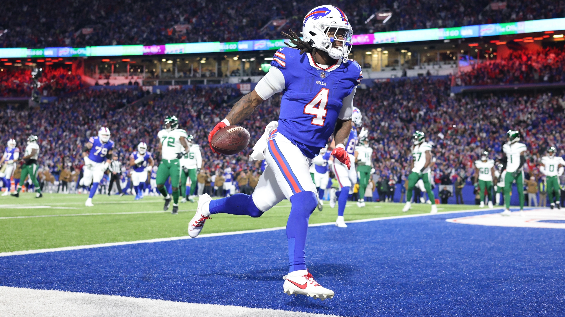 Bills capitalize on INT with a James Cook TD - Stream the Video - Watch ESPN