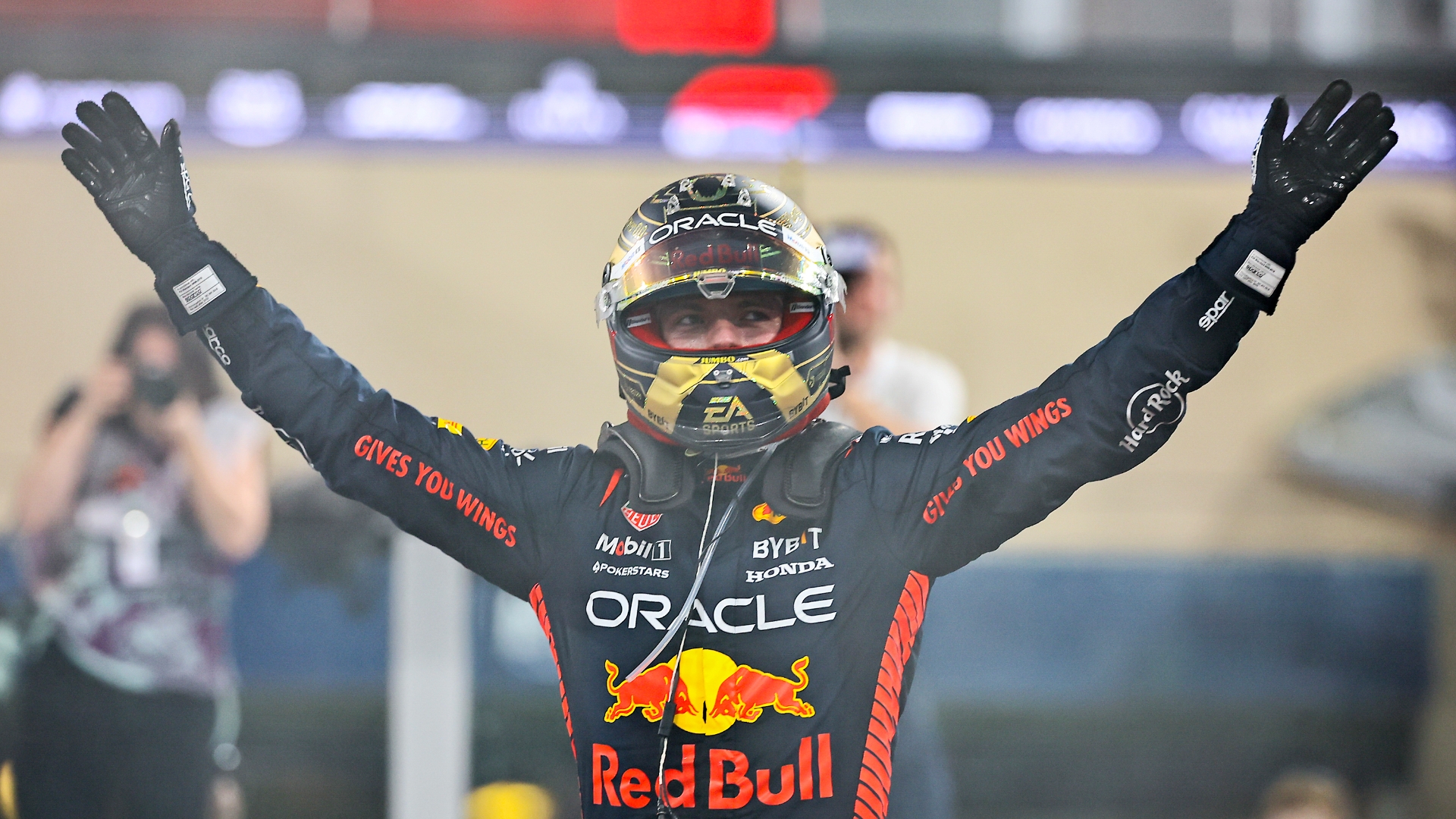Verstappen hails 'incredible' title-winning season